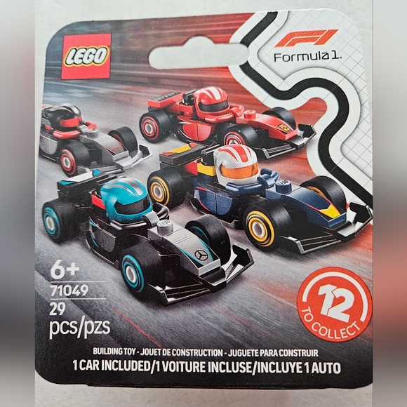 Lego Formula 1 Collectible Race Cars, Bundle of 6 - Picture 2 of 6